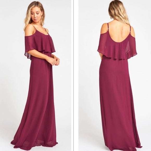 Clearance! Show me Your Mumu Caitlin Ruffle Maxi Dress - Picture 3 of 4